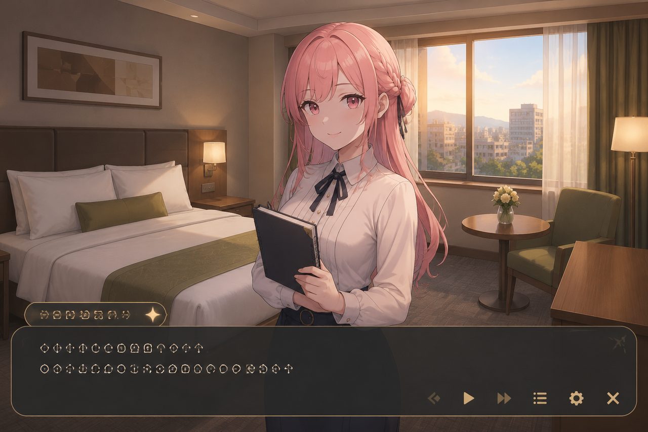 蛋少女 酒店经营 实机截图 2
